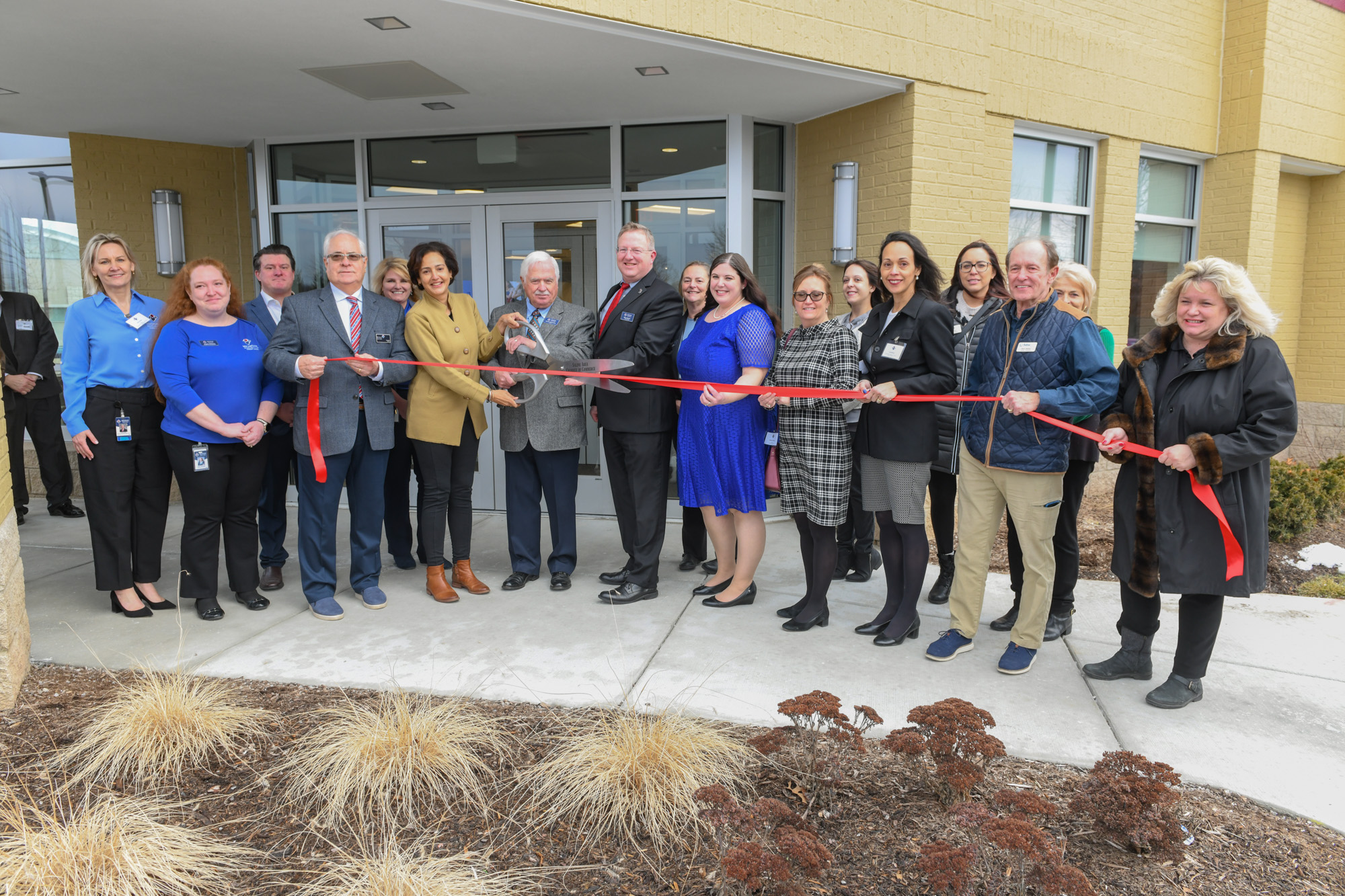 Photo participants, left to right: Ann Jones, MSGCU Vice President, Marketing & Business Development; Angela Williams, MSGCU Saline Branch Assistant Manager; Andrew Sivulka, Saline Area Chamber of Commerce Ambassador; Doug Smith, MSGCU Board Vice Chairman; Marie Tappe, MSGCU team member; Dr. Mandy Grewal, Pittsfield Township Supervisor; Richard Shoemaker, MSGCU Board member; Steve Brewer, MSGCU President and CEO; Sharron Cook, MSGCU team member; Katie Whitt, MSGCU Saline Branch Manager; Deborah Fahrney, MSGCU Chief Operating Officer; Paige Saum, MSGCU team member; Liza Bozzi, Saline Chamber President; Quaila Riddle, Saline Area Chamber of Commerce Member; Steve Bebber, Saline Area Chamber of Commerce Member; Pamela Bebber, Saline Area Chamber of Commerce Member; Molly Coy, Saline Area Chamber of Commerce Member